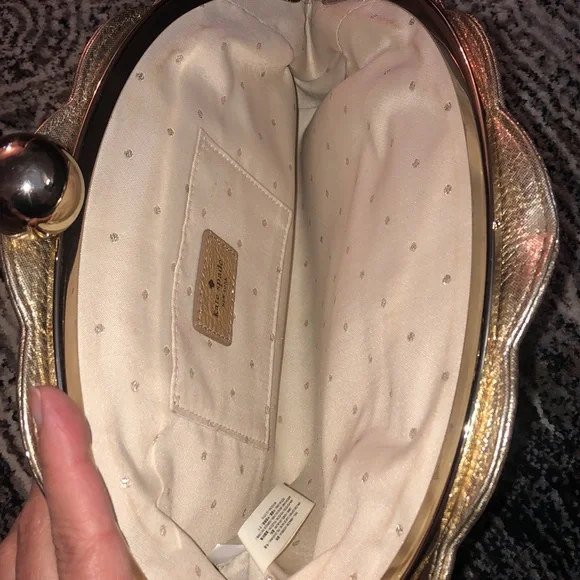 RARE! kate spade Kenessa Peacock Lane Clutch - Picture 10 of 16